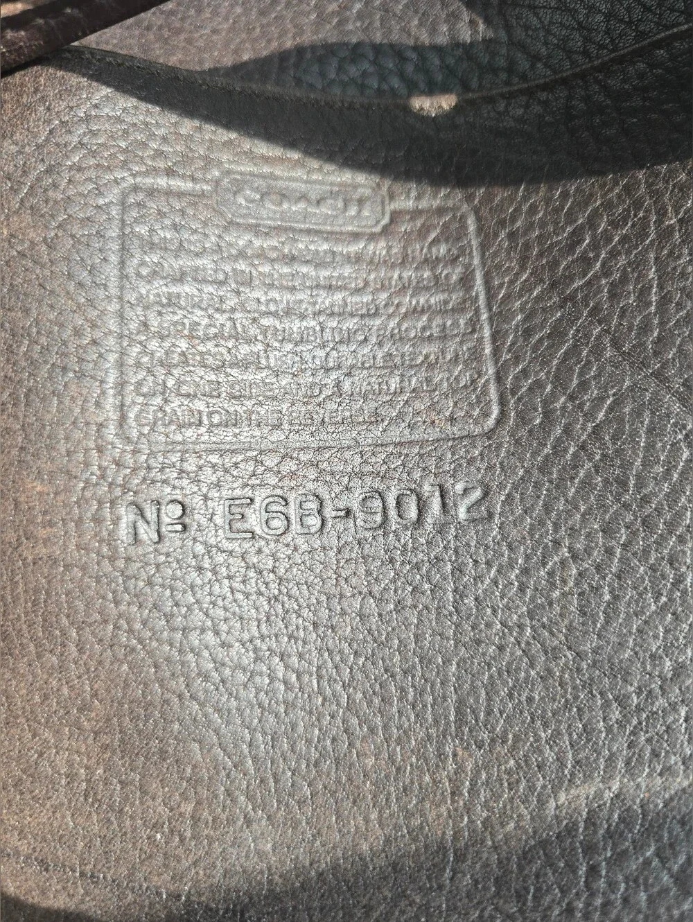 Coach Berkeley Drawstring 9012 Brown Suede Drawstring Bucket Bag
